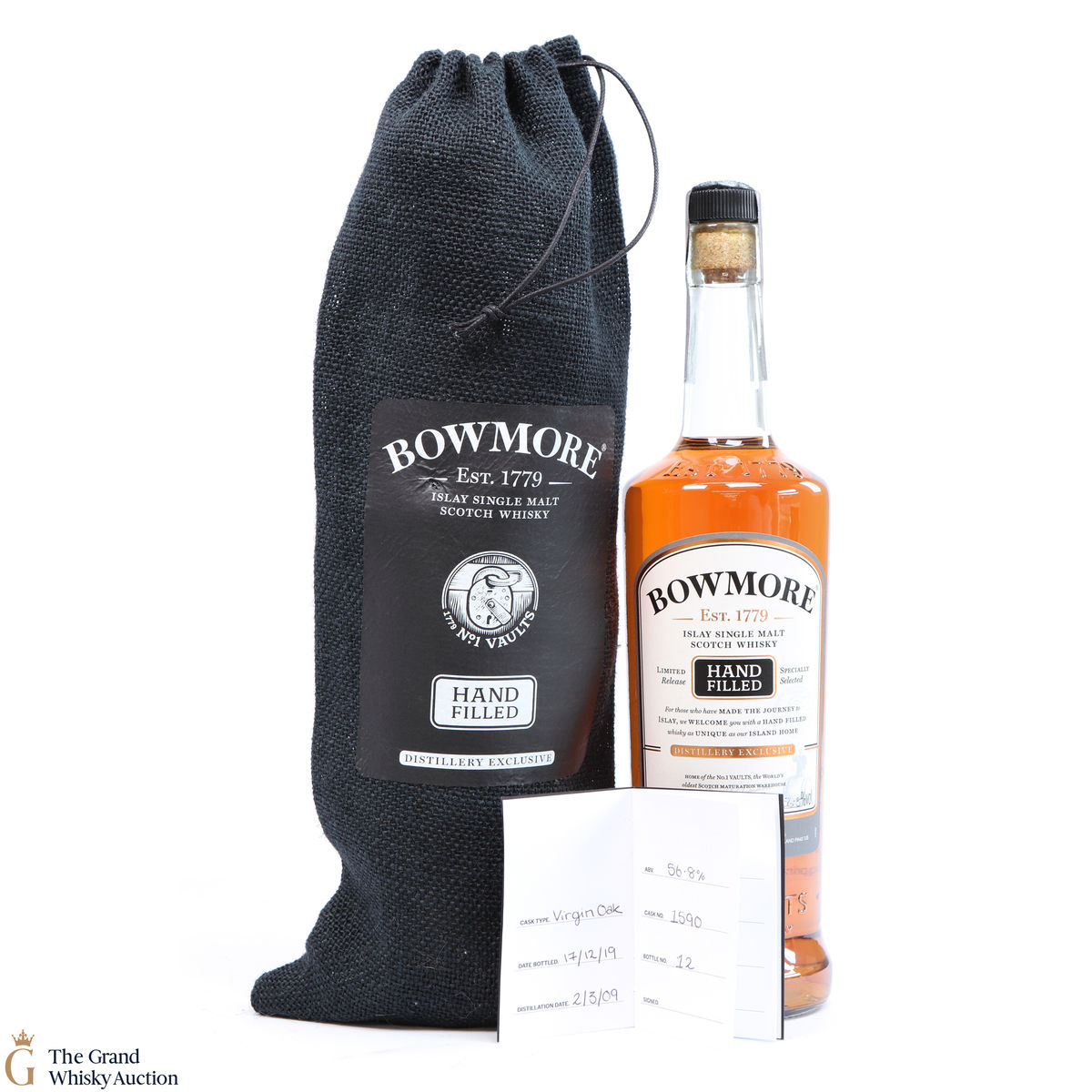 Bowmore - 10 Year Old - 2019 Hand Fill - Virgin Oak #1590