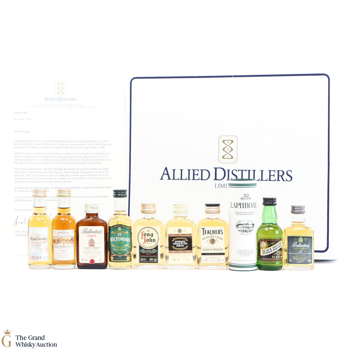 Allied Distillers - Queen's Award Miniature Set (10 x 5cl)