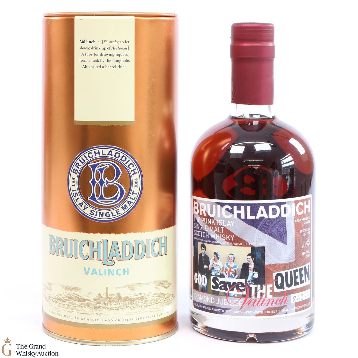 Bruichladdich - 1992 Valinch 'God Save the Queen'