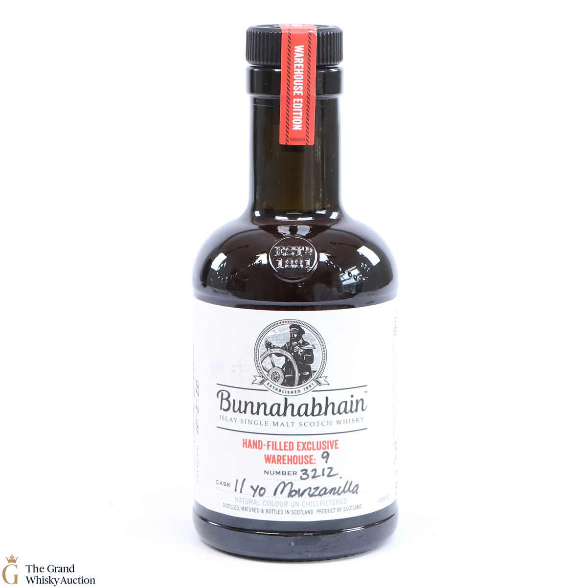 Bunnahabhain - 11 Year Old -  Manzanilla Cask #3212 (20cl)