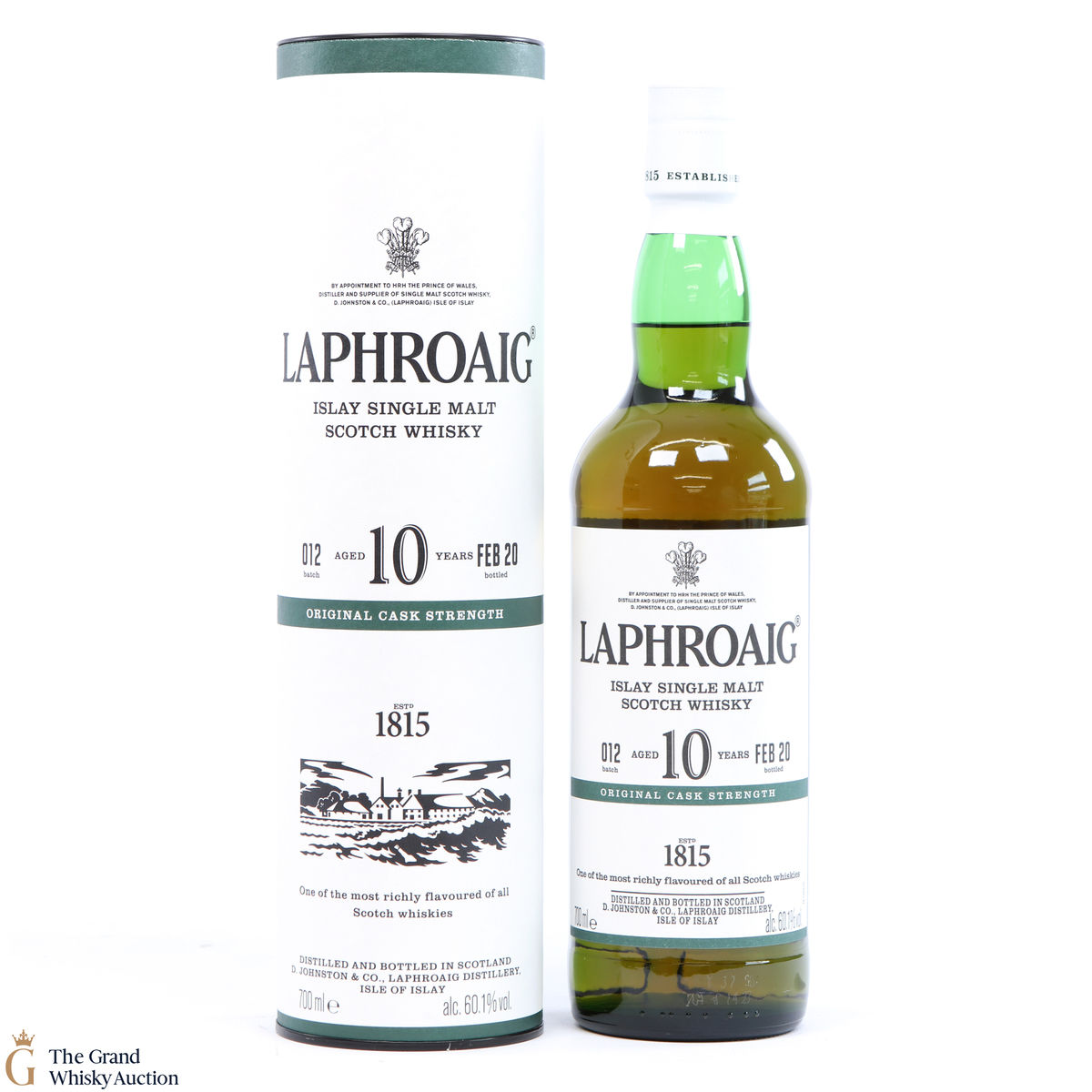 Laphroaig - 10 Year Old - Original Cask Strength Batch #012