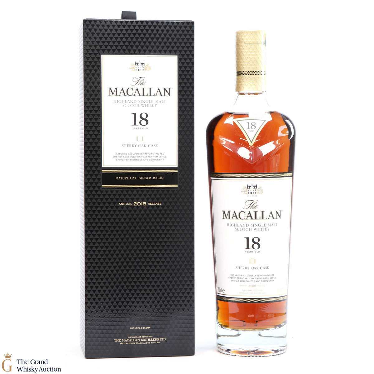Macallan - 18 Year Old Sherry Oak (2018)