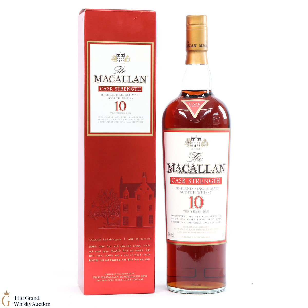 Macallan - 10 Year Old - Cask Strength (1L) 58.6%