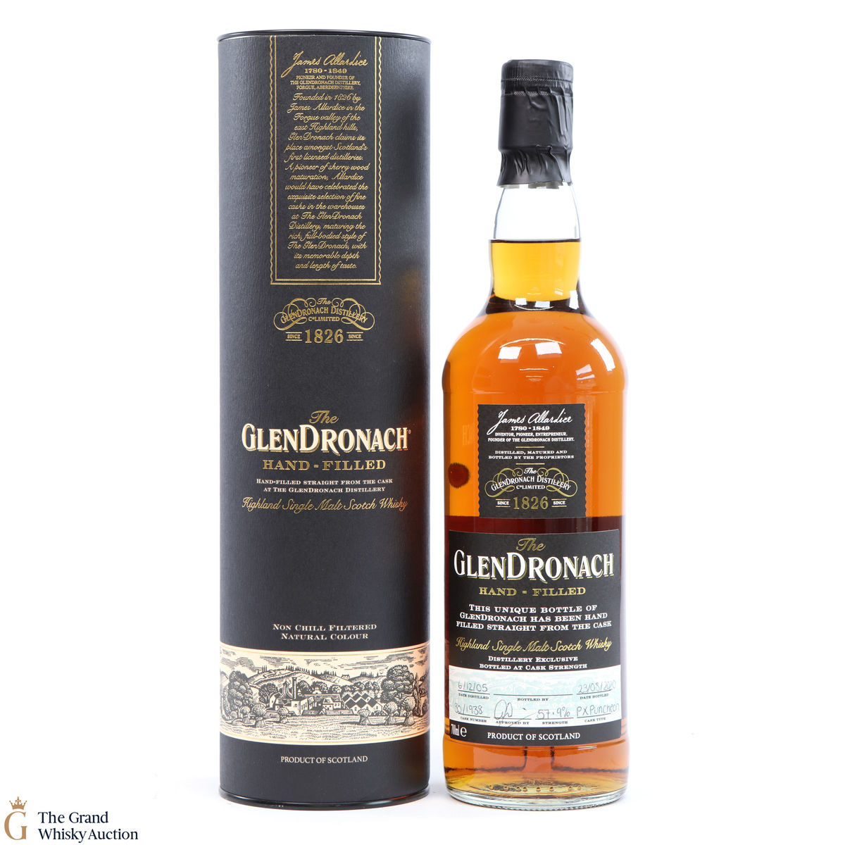 GlenDronach - 14 Year Old - Hand Filled 2005 - Cask #1938