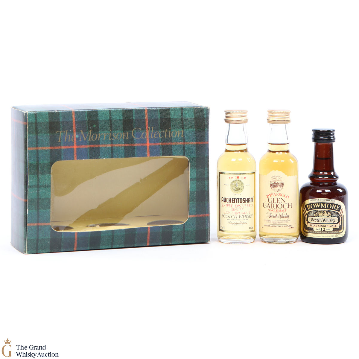 The Morrison Collection - 3 x 5cl Glen Garioch, Bowmore & Auchentoshan