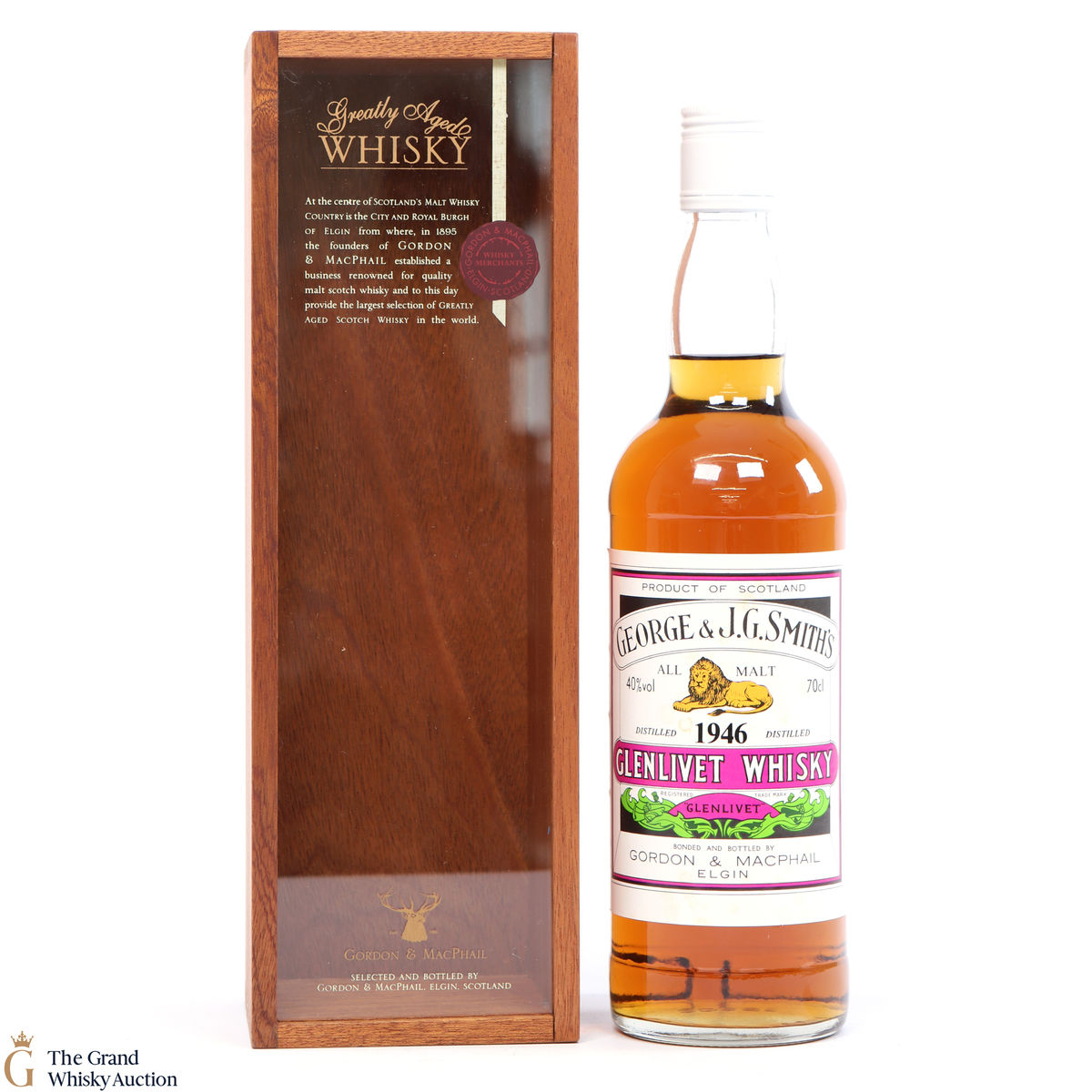 Glenlivet  - 1946 Gordon & MacPhail (1980s)