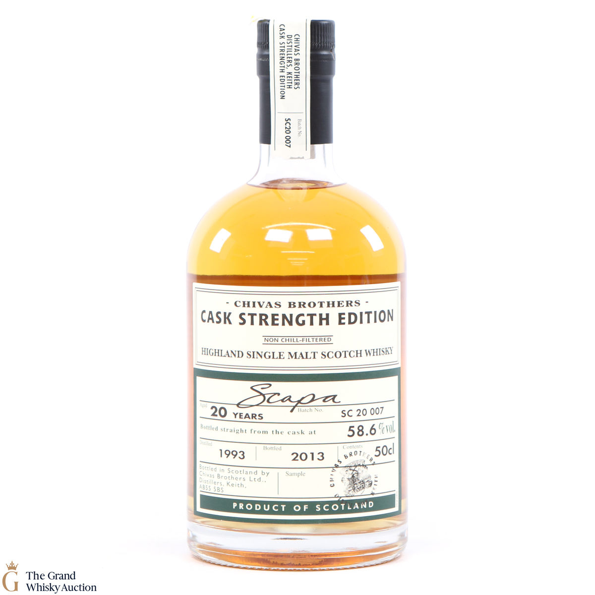 Scapa - 20 Year Old Cask Strength SC 20 007