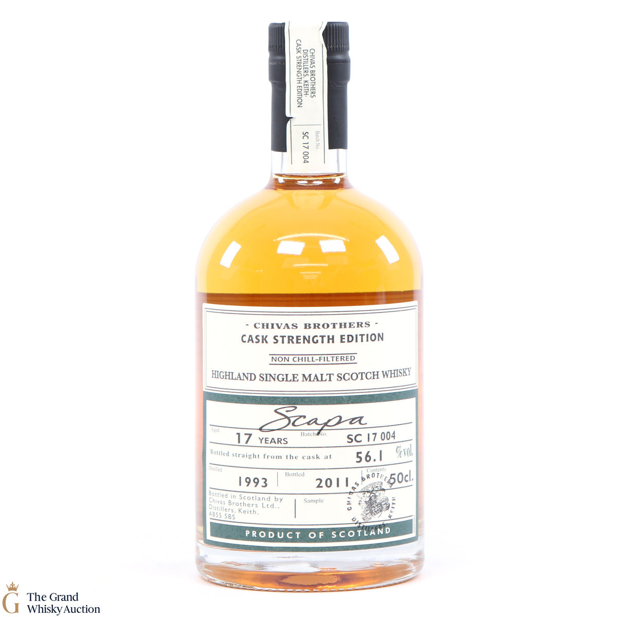 Scapa - 17 Year Old Cask Strength SC 17 004 50cl