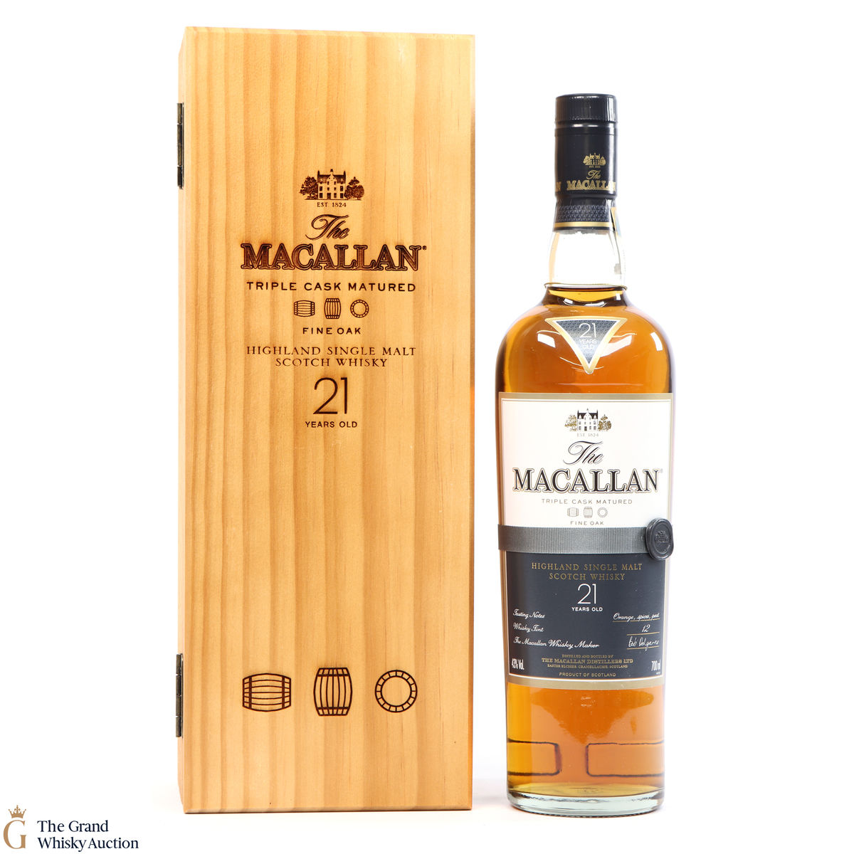 Macallan - 21 Year Old - Fine Oak