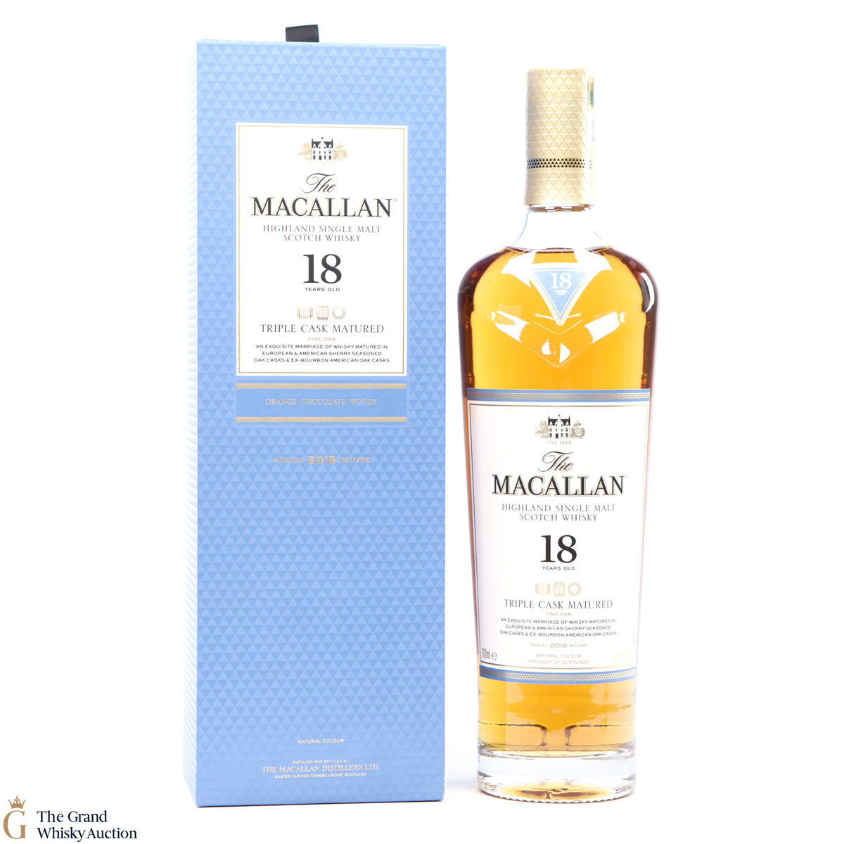 Macallan - 18 Year Old - Triple Cask 2018 (Fine Oak)