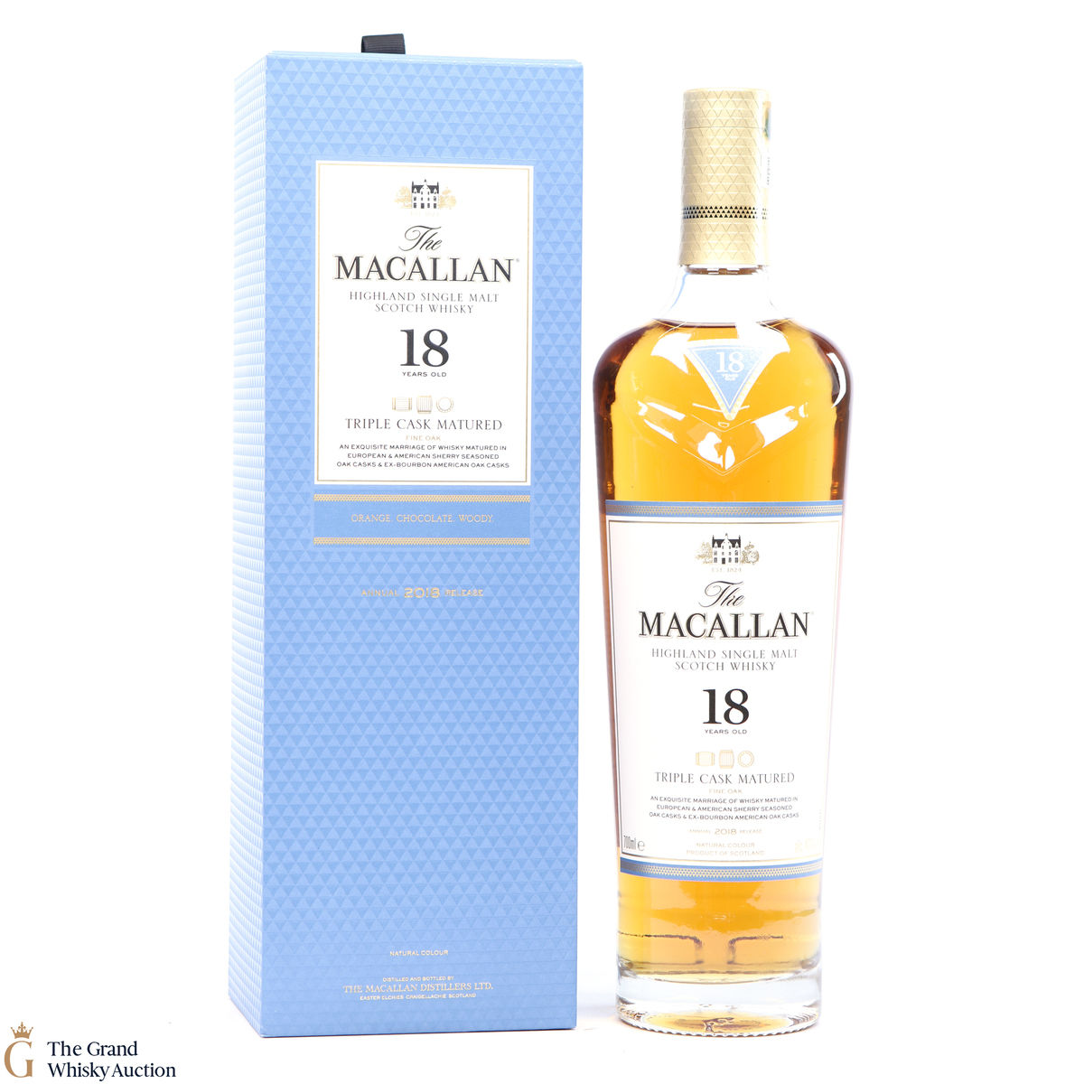 Macallan - 18 Year Old - Triple Cask 2018 (Fine Oak)