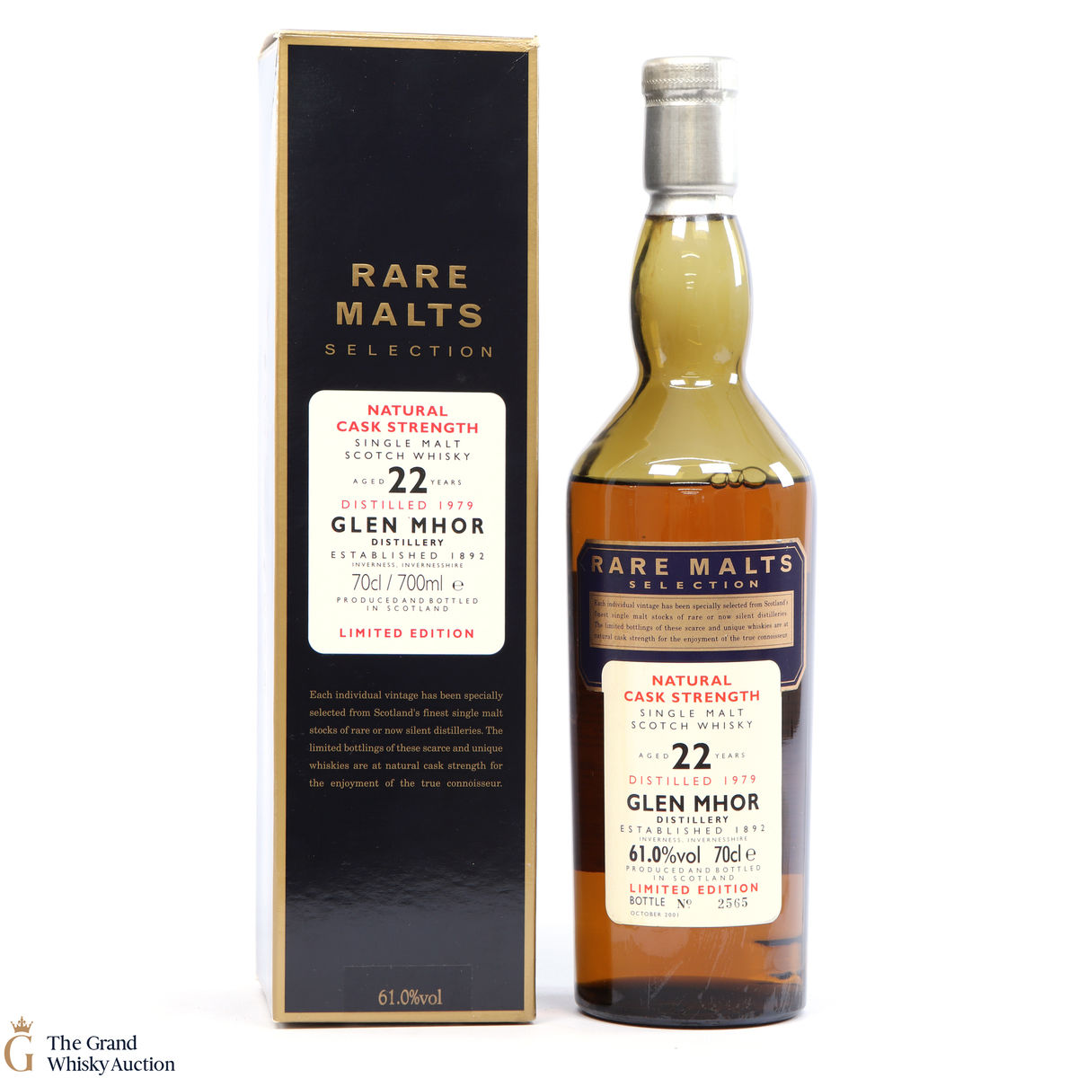 Glen Mhor - 22 Year Old 61% 1979 Rare Malt 