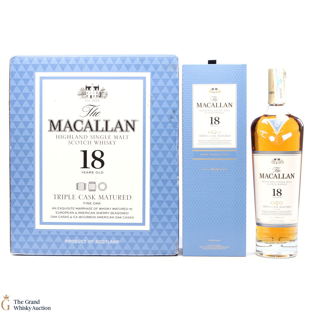 Macallan - 18 Year Old - Triple Cask 2018 (Fine Oak) x 6