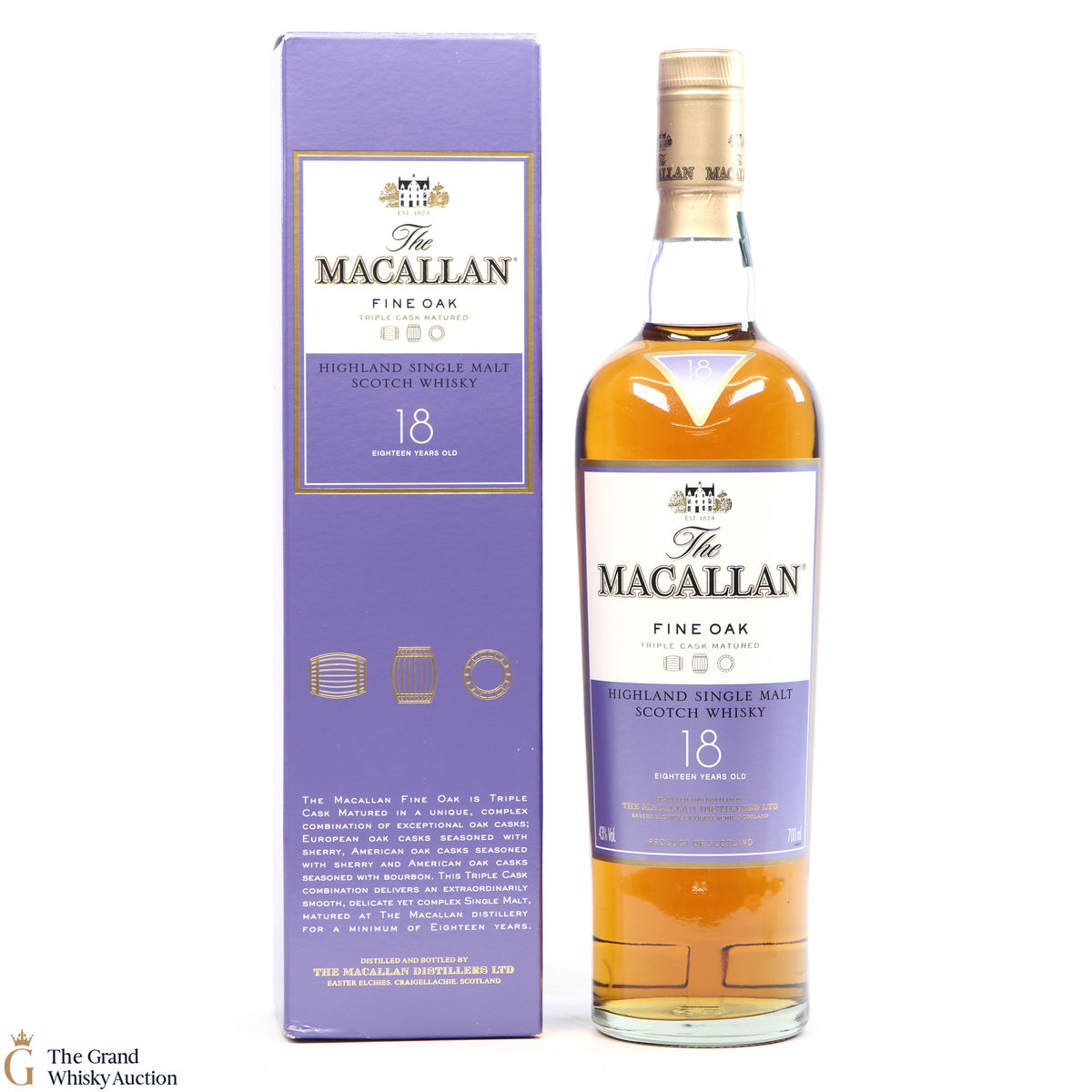 Macallan - 18 Year Old - Triple Cask 2018 (Fine Oak)