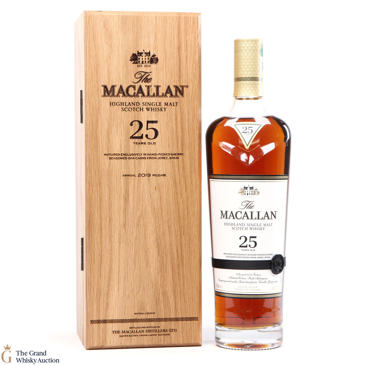 Macallan - 25 Year Old - Sherry Oak - 2019