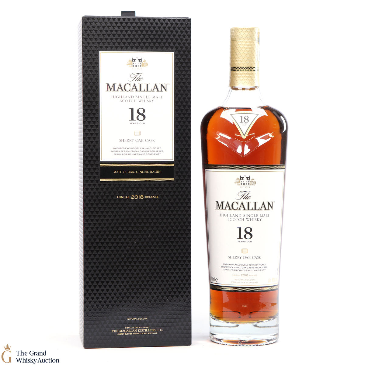 Macallan - 18 Year Old Sherry Oak (2018)