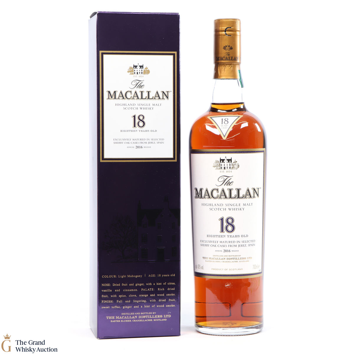 Macallan - 18 Year Old - 2016 Release