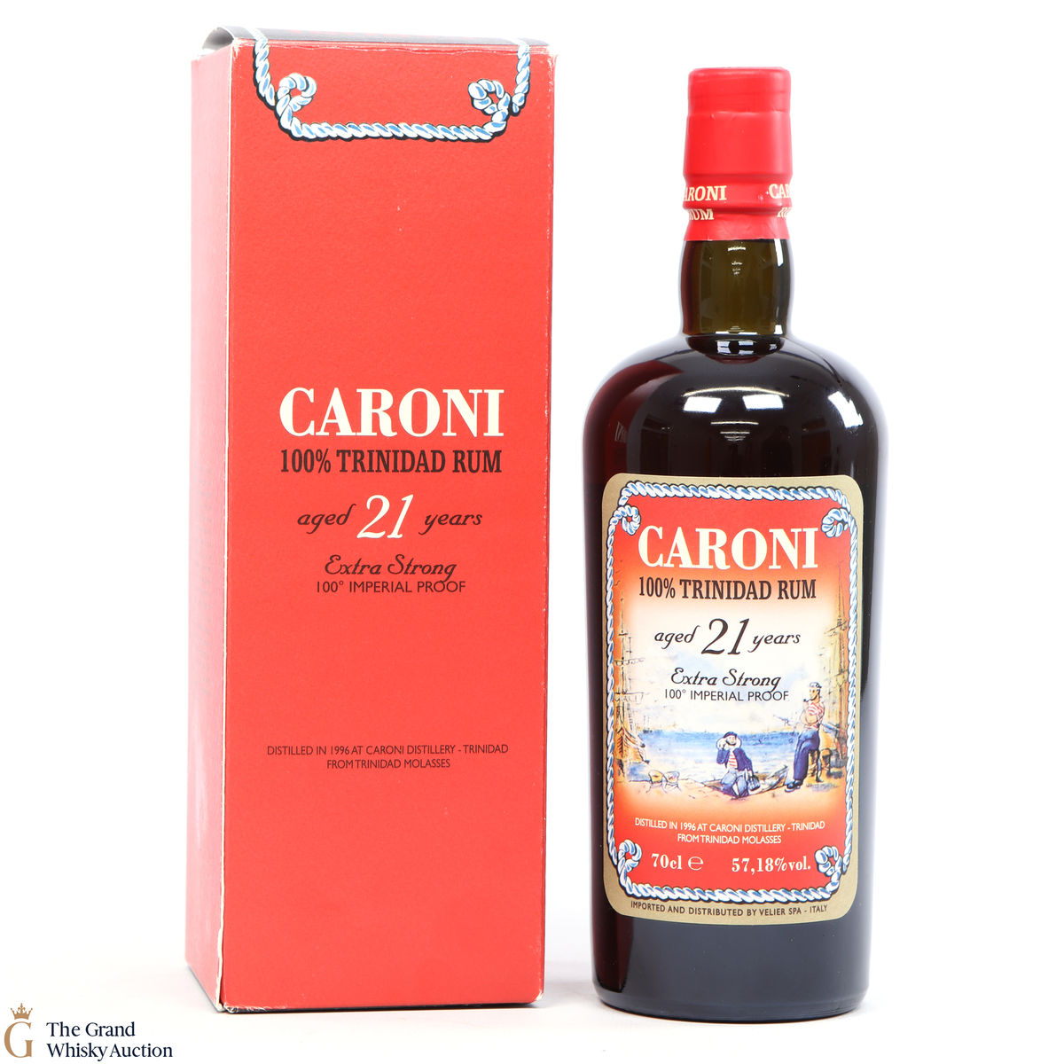 Caroni - 21 Year Old 1996 Velier 100 Imperial Proof