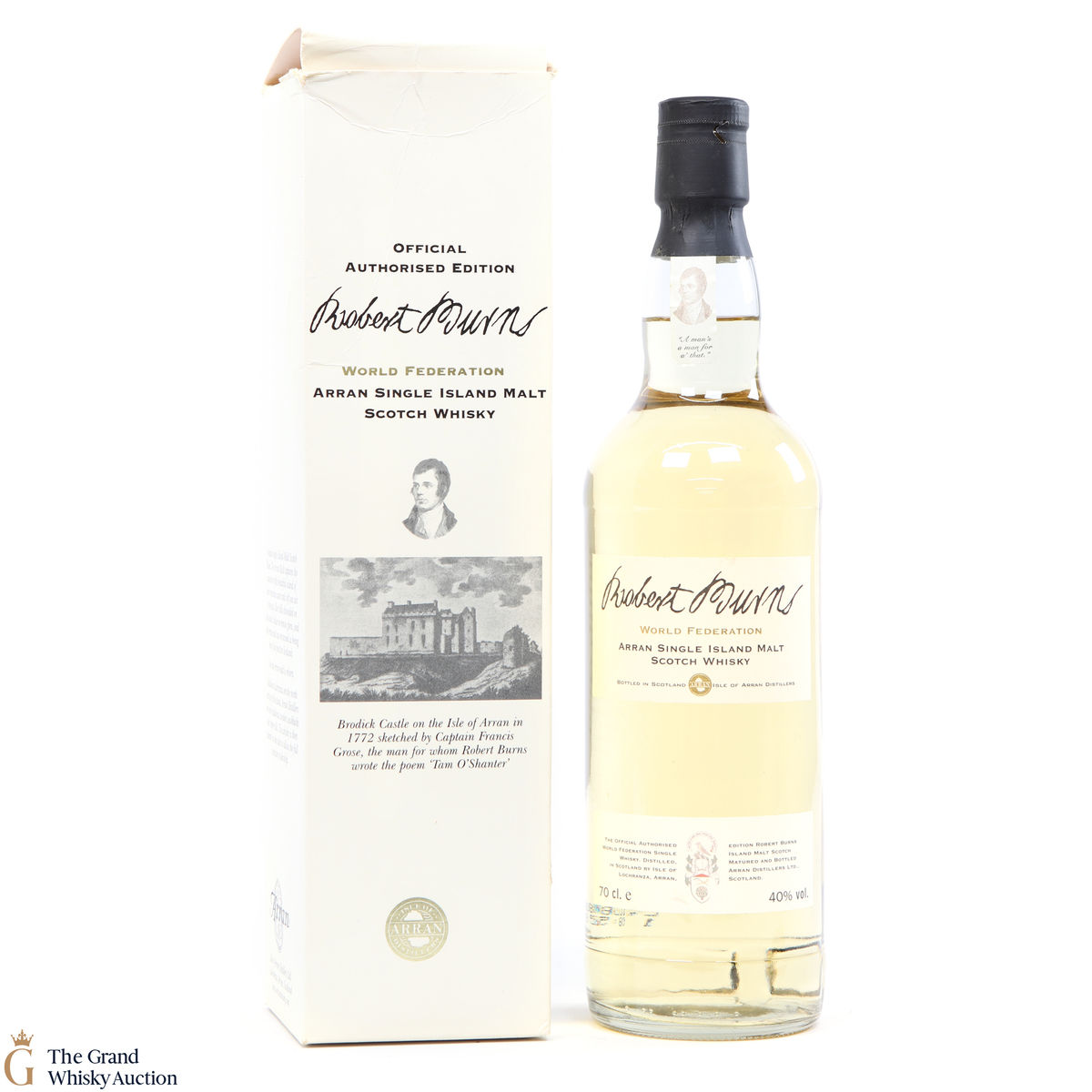 Arran - Robert Burns - World Federation - Limited Edition 2001