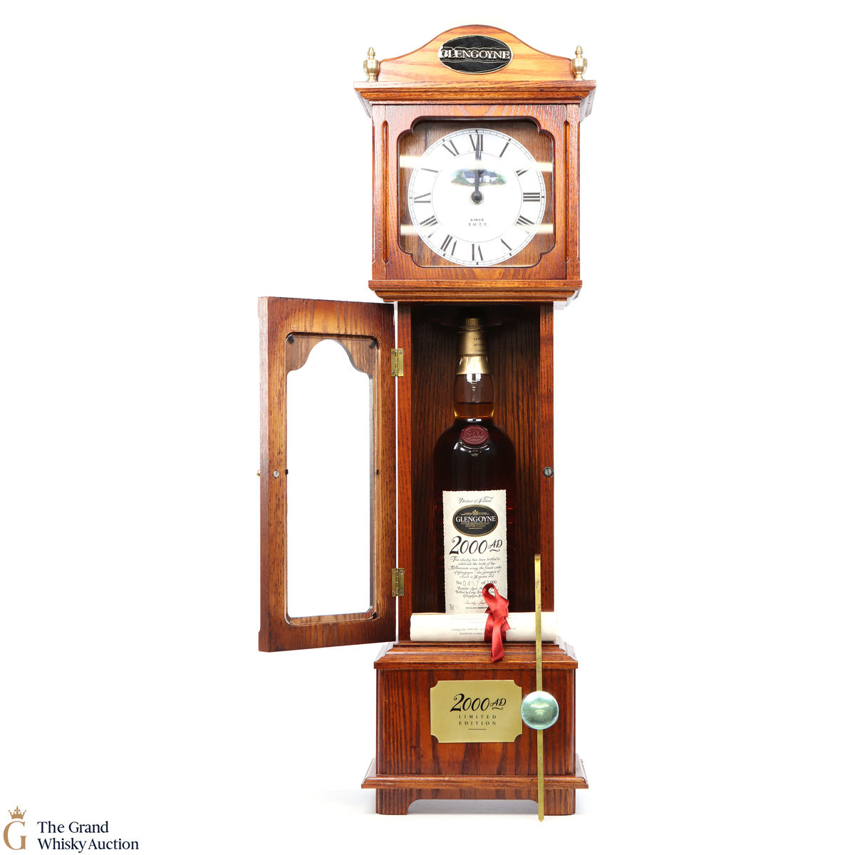 Glengoyne - 30 Year Old Millennium 2000 AD Grandfather Clock