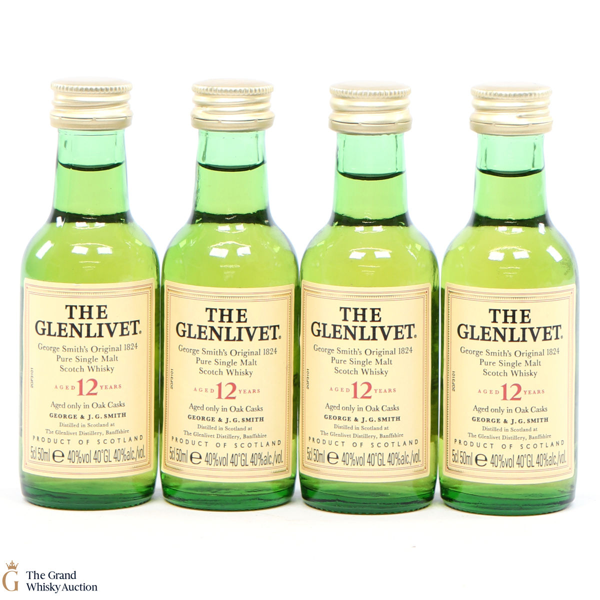 Glenlivet - 12 Year Old (4 x 5cl)
