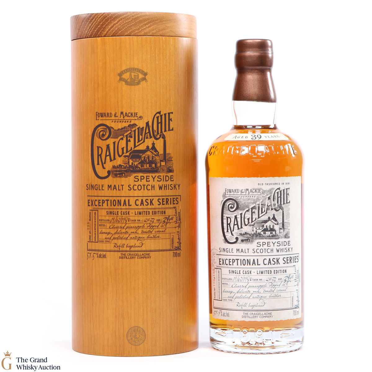 Craigellachie - 39 Year Old Exceptional Cask Series 1980 51.5%