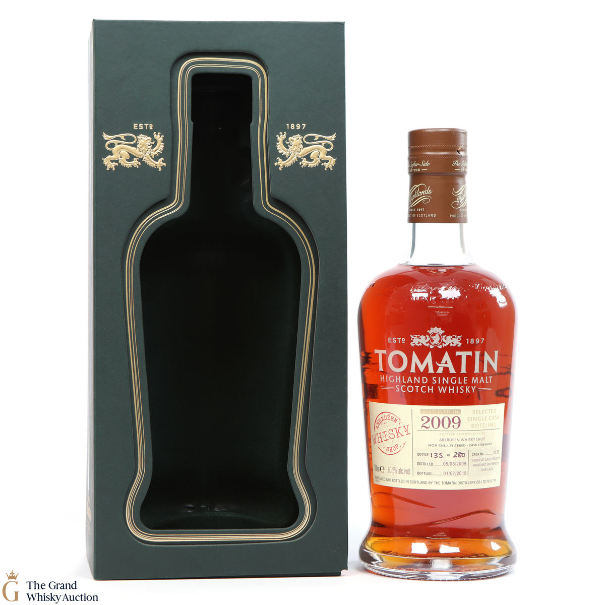 Tomatin - 2009 French Oak #3435 for Aberdeen Whisky Shop