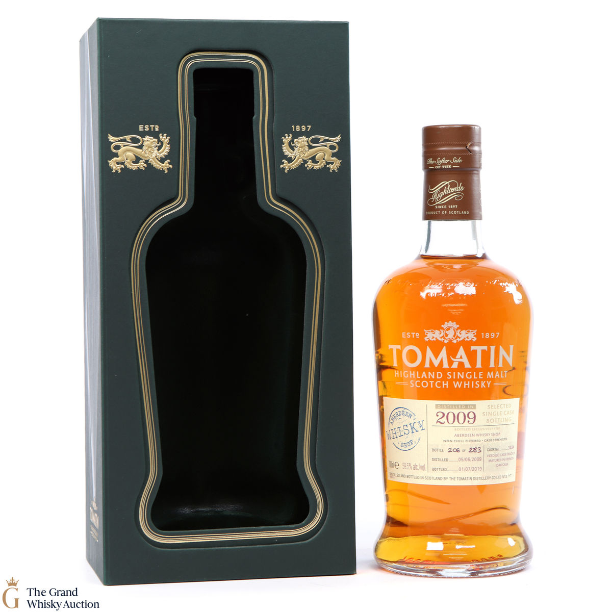 Tomatin - 2009 French Oak #3434 for Aberdeen Whisky Shop