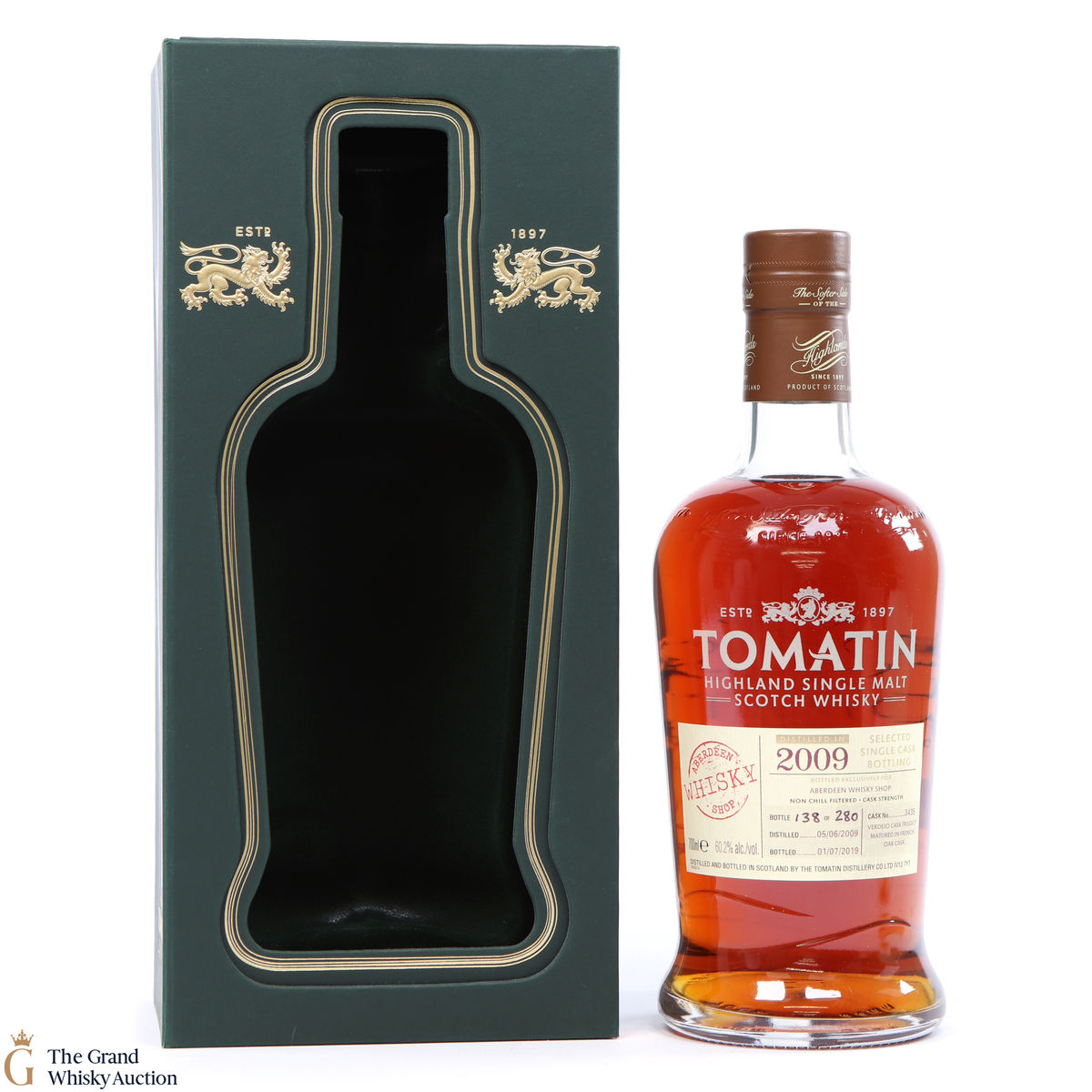 Tomatin - 2009 French Oak #3435 for Aberdeen Whisky Shop