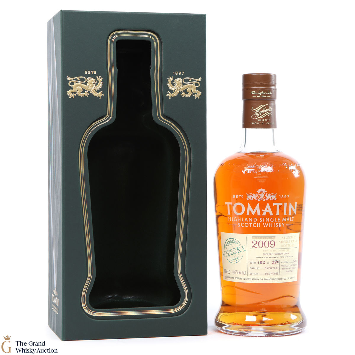 Tomatin - 2009 French Oak #3436 for Aberdeen Whisky Shop
