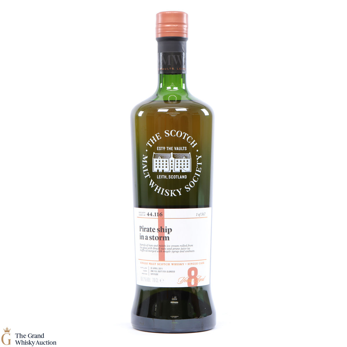 Craigellachie - 8 Year Old SMWS 44.116 Pirate Ship in a Storm