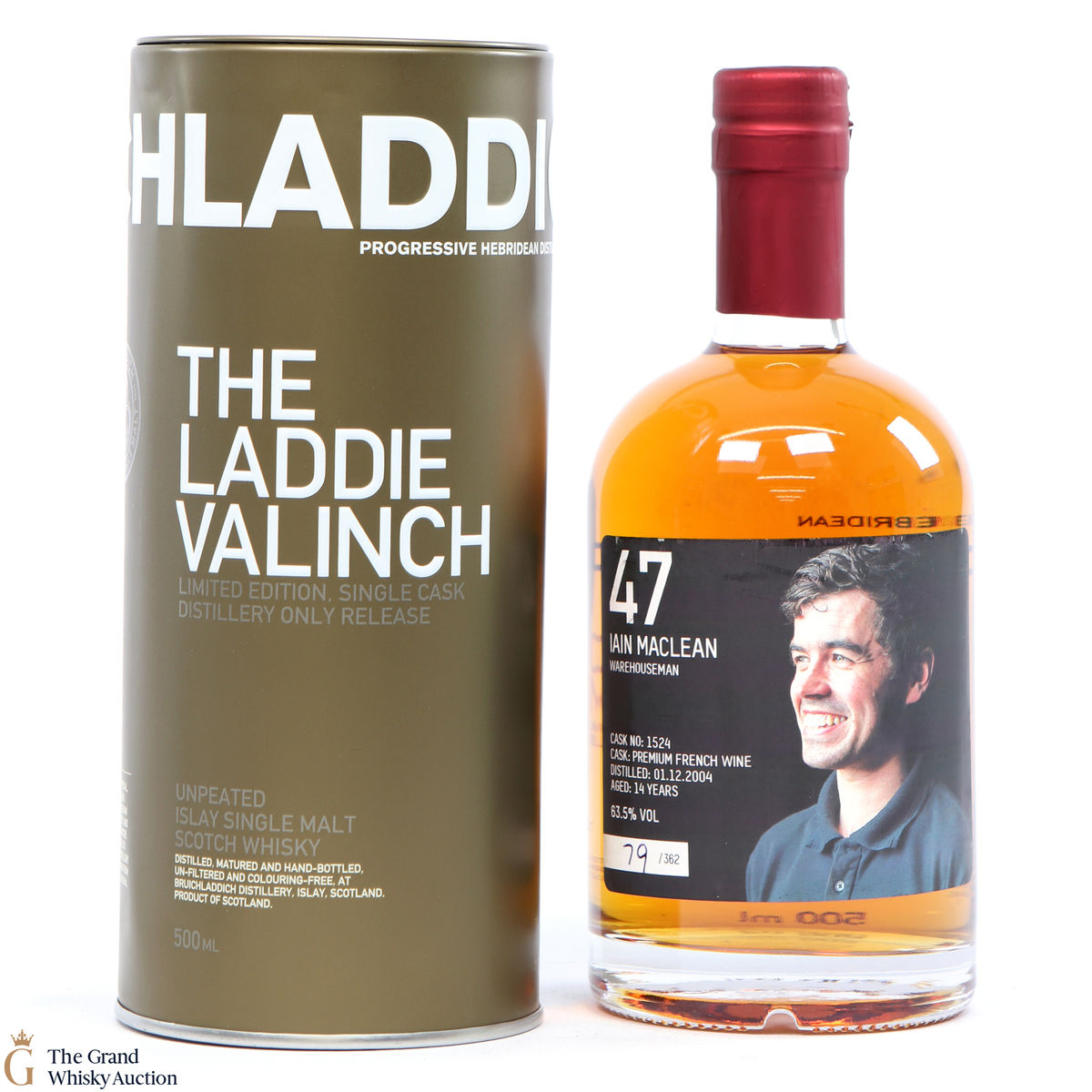 Bruichladdich - 14 Year OId - Valinch Iain Maclean #1524