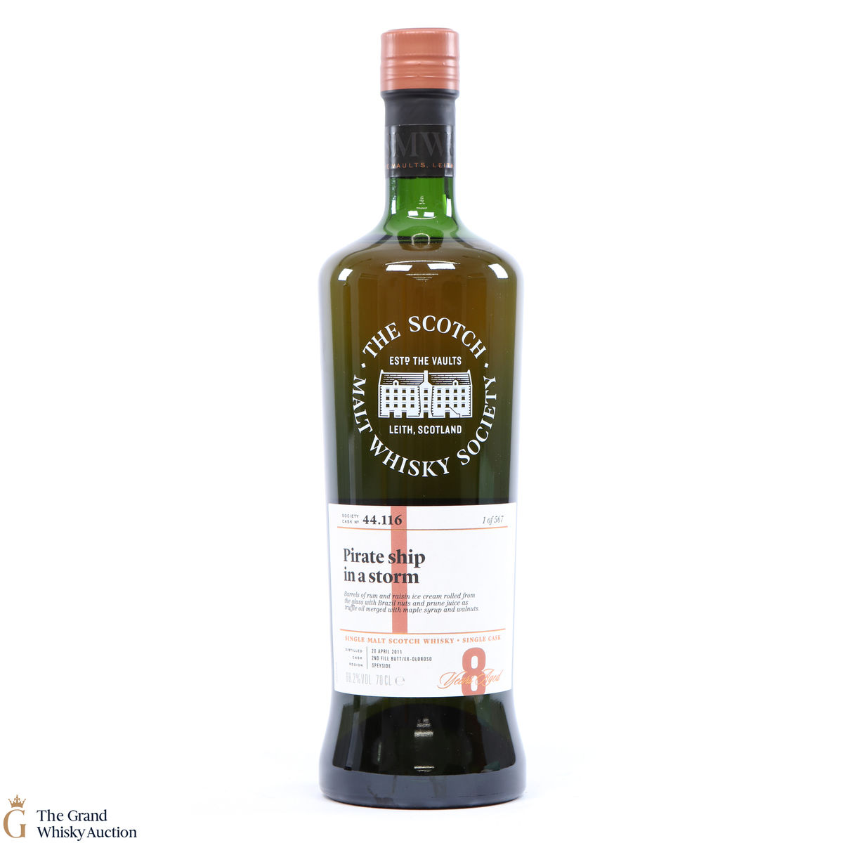 Craigellachie - 8 Year Old SMWS 44.116 Pirate Ship in a Storm