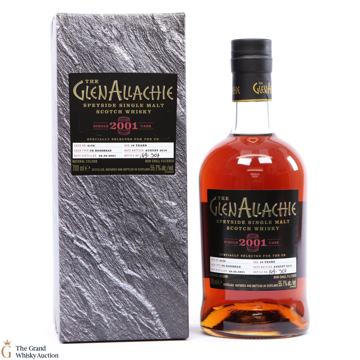 Glenallachie - 18 Year Old Cask #4152 2001 Uk Exclusive