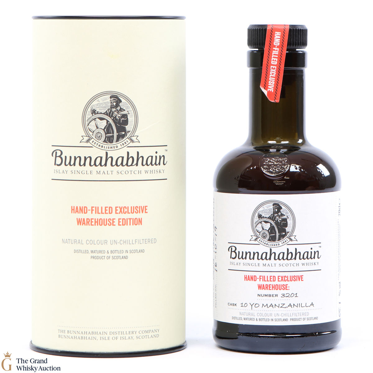 Bunnahabhain - 10 Year Old - Hand Filled #3201 - Manzanilla (20cl)