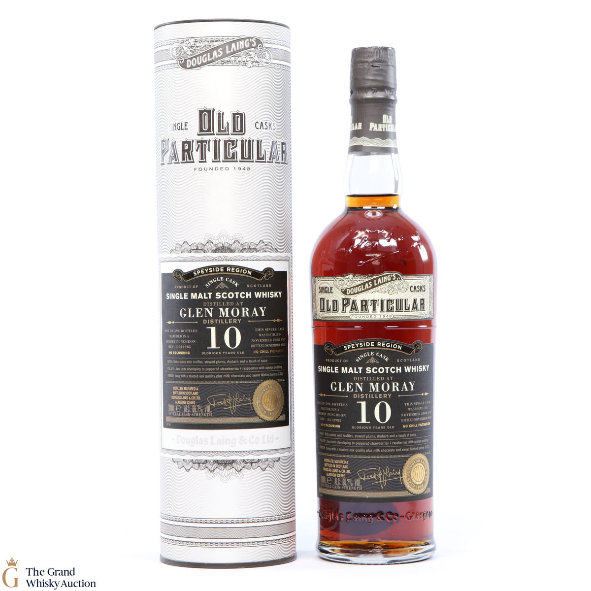 Glen Moray - 10 Year Old Old Particular Douglas Laing 2008