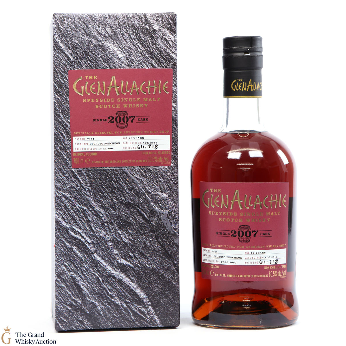 Glenallachie - 12 Year Old #7144 Aberdeen Whisky Shop 2007
