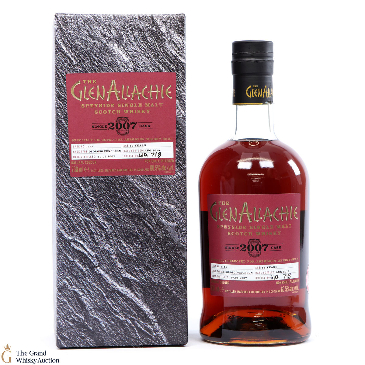 Glenallachie - 12 Year Old #7144 Aberdeen Whisky Shop 2007
