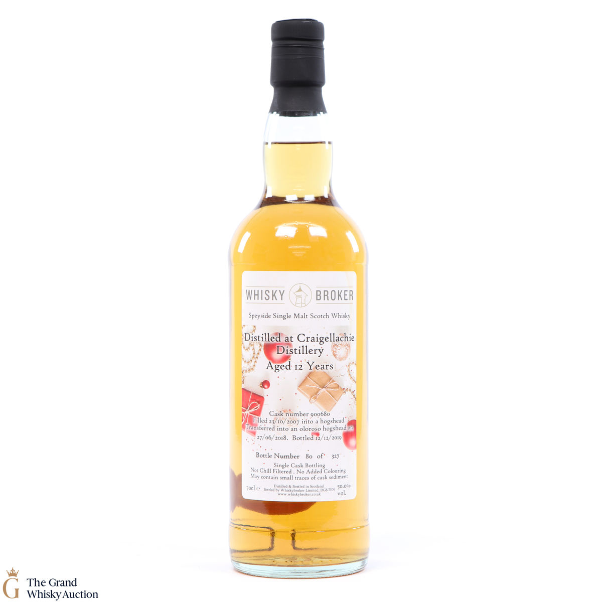 Craigellachie - 12 Year Old Whisky Broker #900680 2007