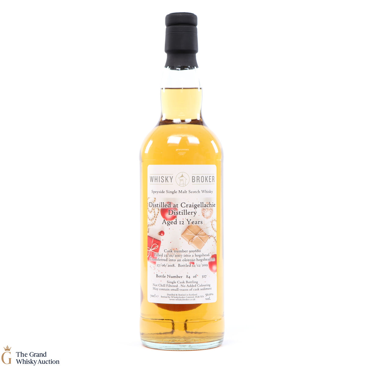 Craigellachie - 12 Year Old Whisky Broker #900680 2007