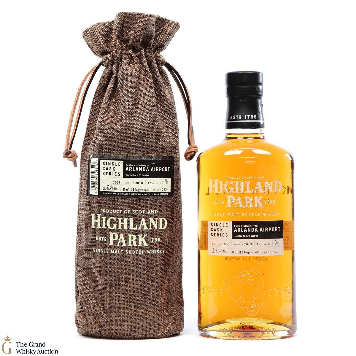 Highland Park - 12 Year Old - Single Cask #2634 - Arlanda Airport