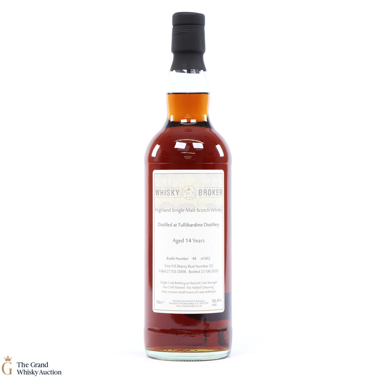 Tullibardine - 14 Year Old Whisky Broker #33 2006