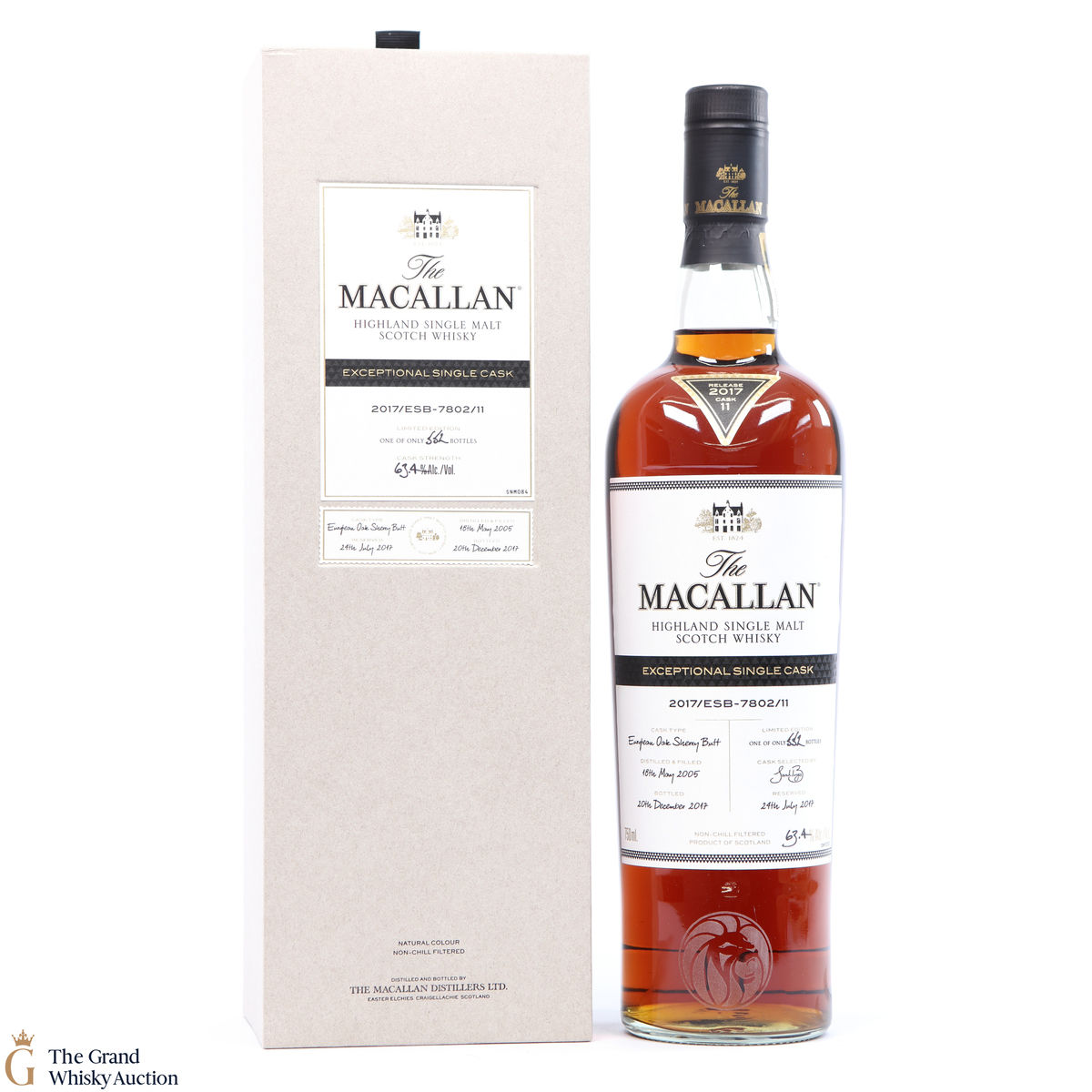 Macallan - Exceptional Single Cask 2017/ESB-7802/11 2005