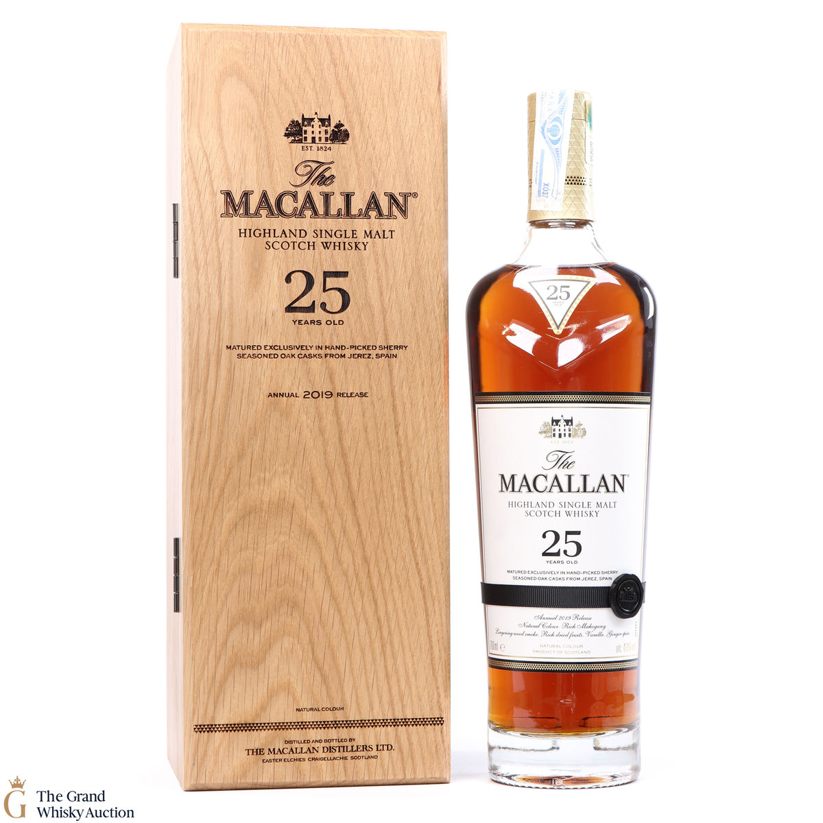 Macallan - 25 Year Old - Sherry Oak - 2019