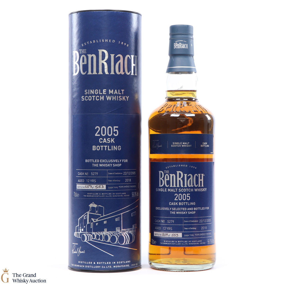Benriach - 2005 Single Cask - 12 Years old #5279 Whisky Shop