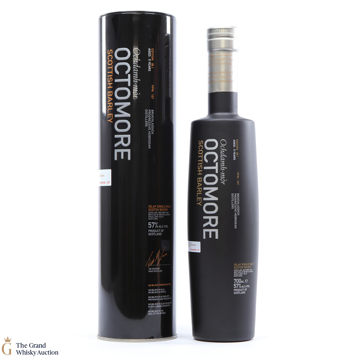 Bruichladdich - Octomore 06.1 - 5 Year Old - Scottish Barley