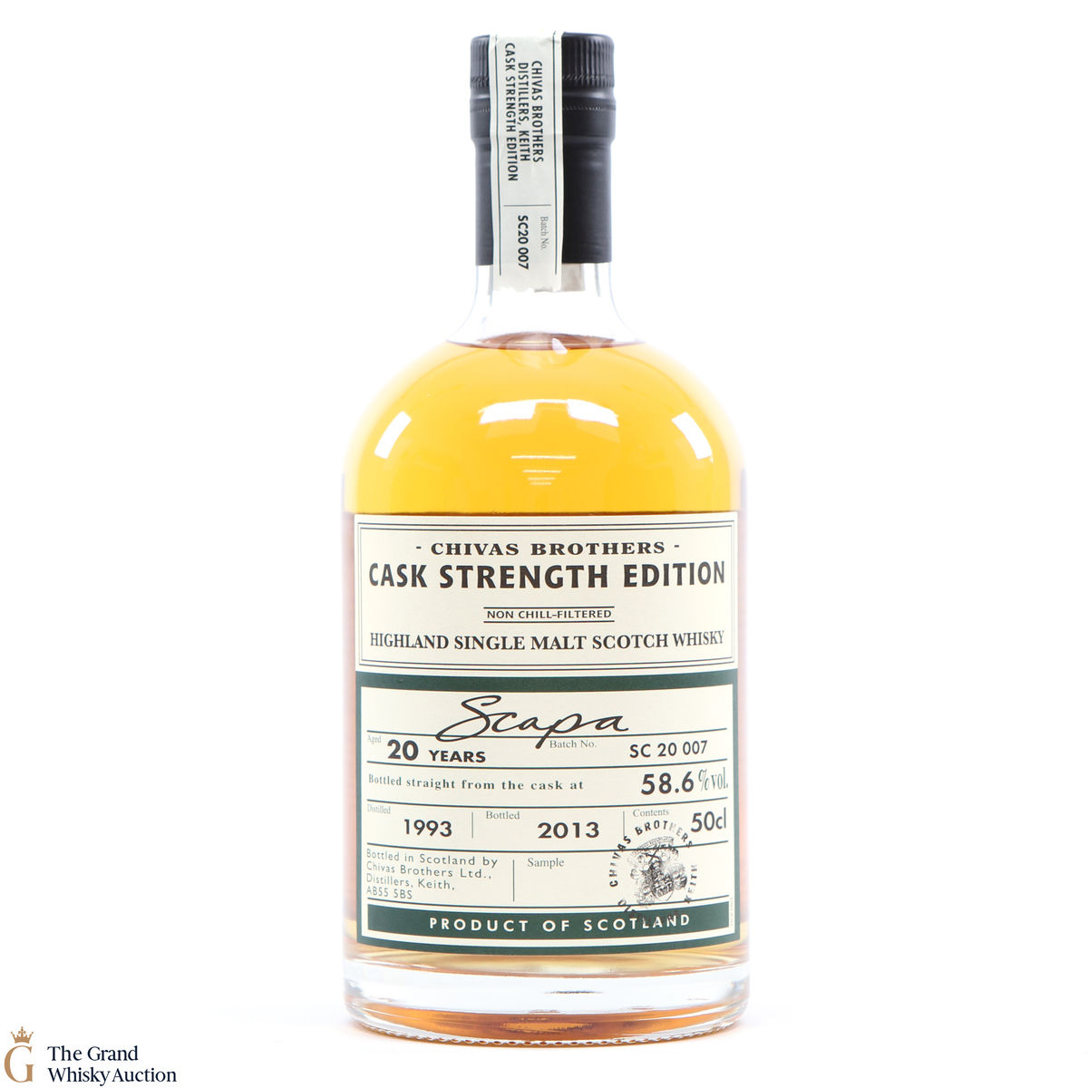 Scapa - 20 Year Old Cask Strength SC 20 007