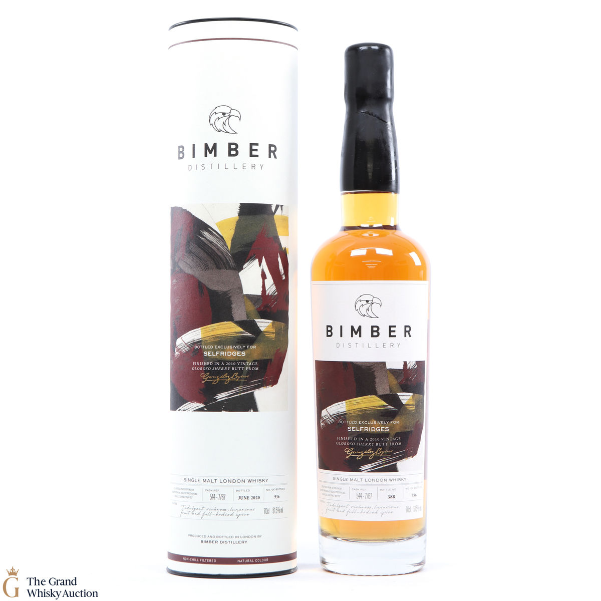 Bimber - Oloroso Sherry Butt #544-7/67 - Selfridges Exclusive