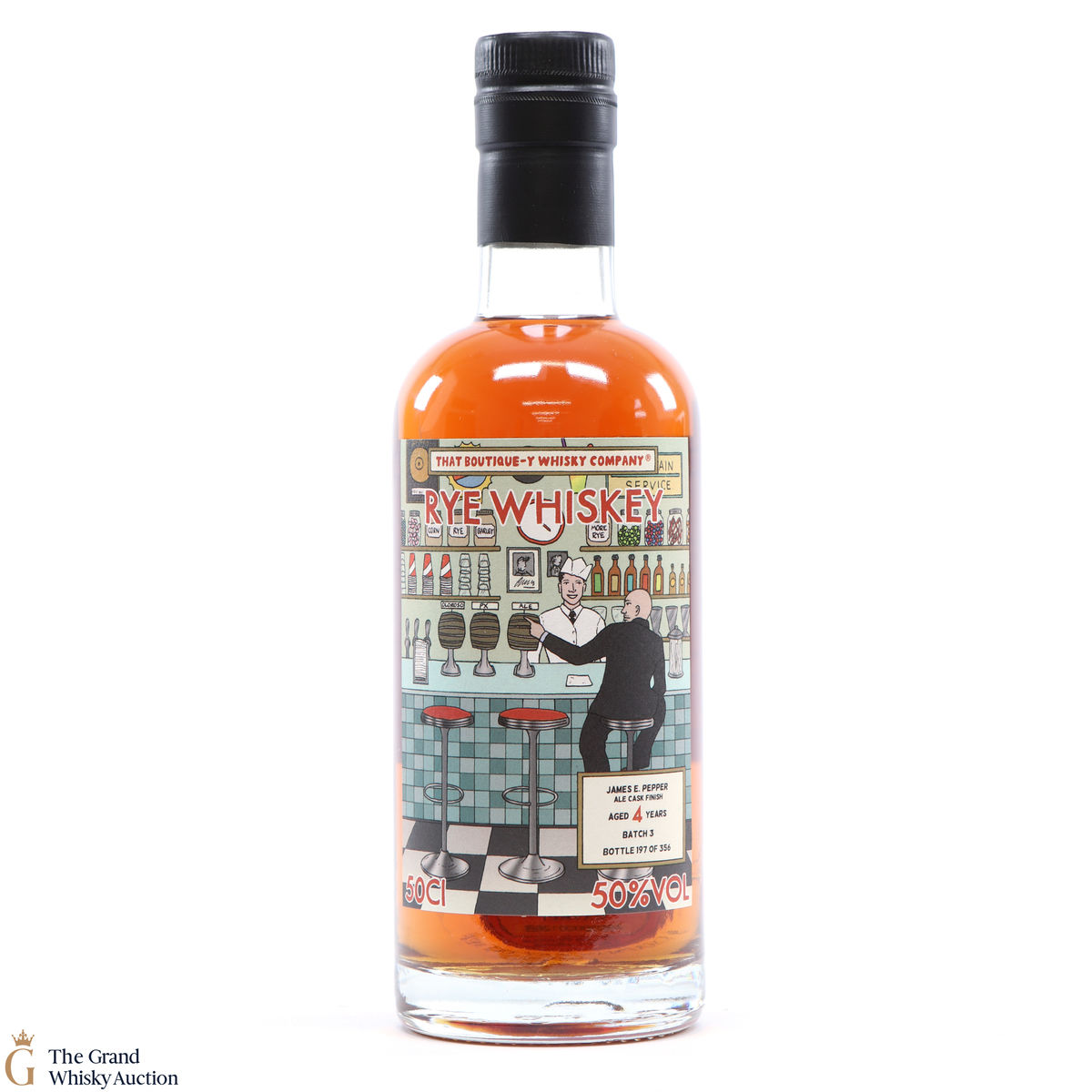 James E Pepper - 4 Year Old - Rye Whisky - Batch 3 - That Boutique-y Whisky Co.