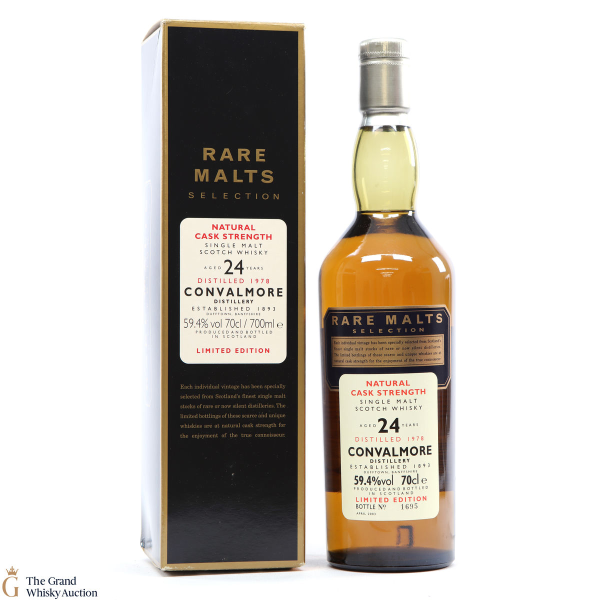 Convalmore - 24 Year Old - 1978 Rare Malts 59.4%